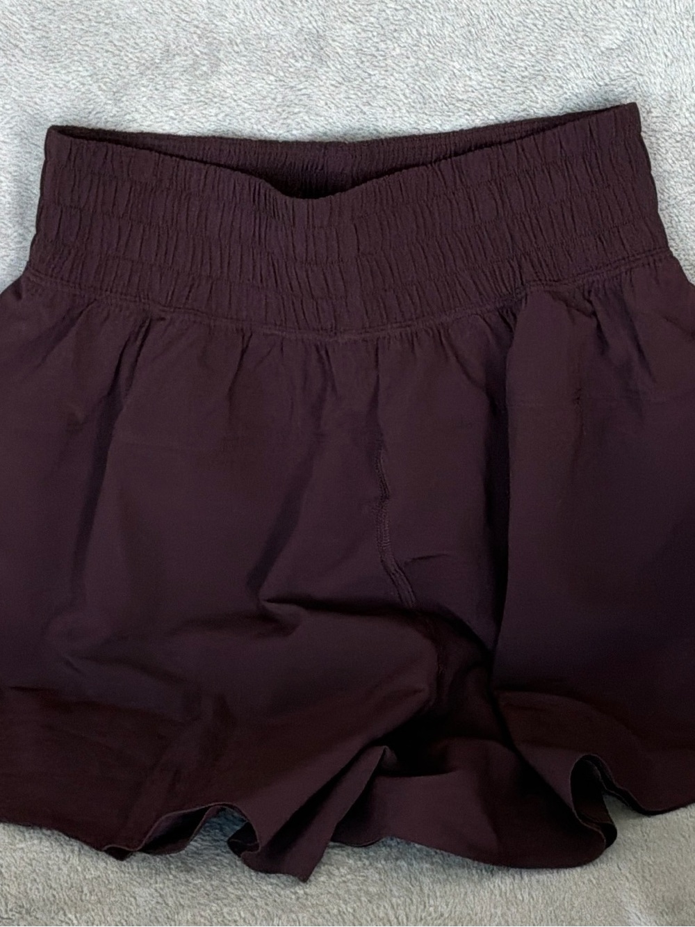lululemon athletica Plum Tiered Athletic Skort